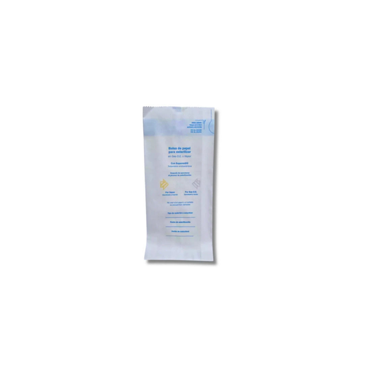 BOLSA PARA ESTERILIZAR 12X26X4 CM CAJA CON 1000 PIEZAS 060.125.2679
