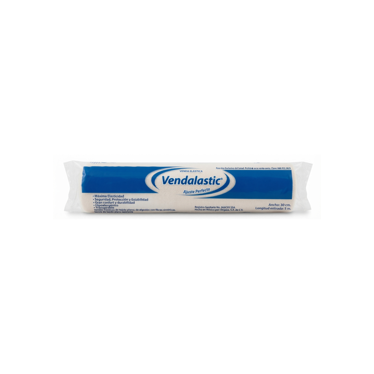 VENDA ELASTICA VENDALASTIC 30CMX5M PAQUETE CON 12 PIEZAS