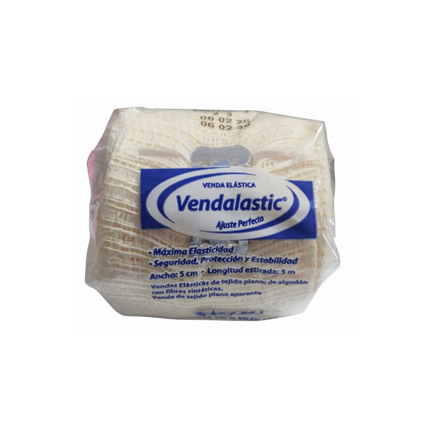 VENDA ELASTICA VENDALASTIC 5CMX5CM PAQUETE CON 12 PIEZAS