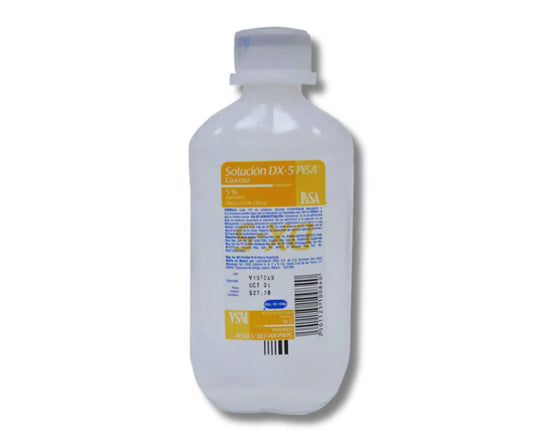 SOLUCION DX GLUCOSA 5% PISA 1000ML CAJA CON 12 FRASCOS
