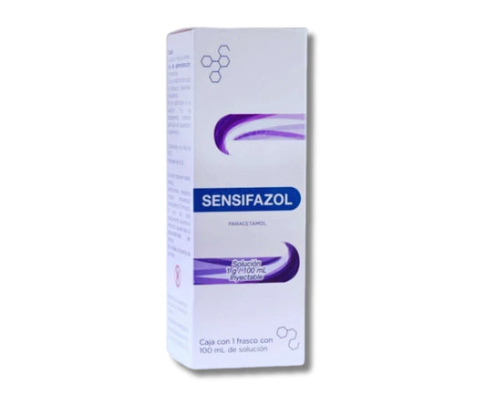 SENSIFAZOL PARACETAMOL SOLUCIÓN INYECTABLE 1g / 100 mL