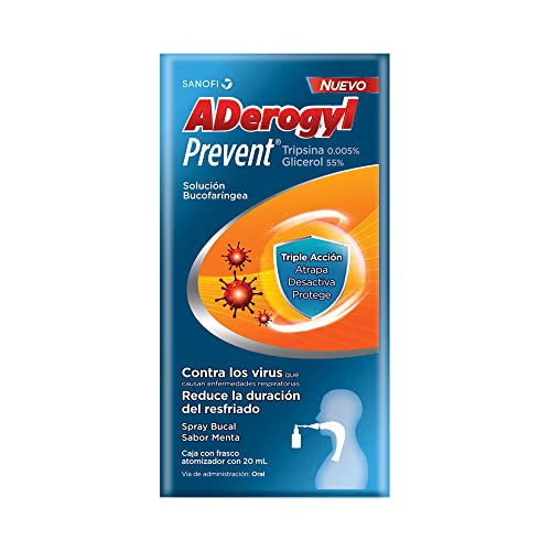 ADEROGYL PREVENT ENFERMEDADES RESPIRATORIAS SOLUCIÓN BUCAL 20 ML
